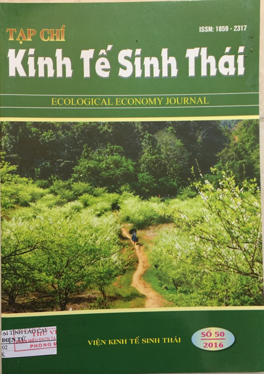 Tạp chí Kinh tế sinh thái (sách in ấn)